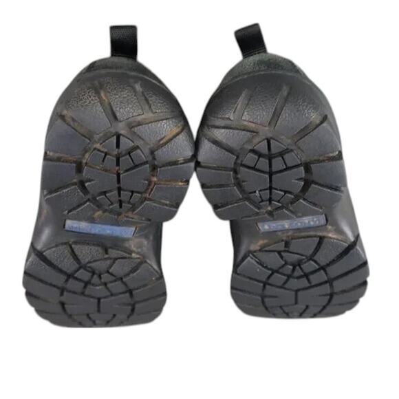 Lands End Shoes Womens 5 Slip On Moc Clog Black Leather Comfort Casual Active - Picture 9 of 12